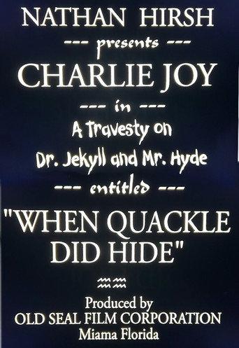 When Dr. Quackell Did Hide